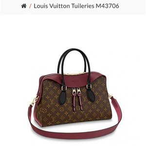 Louis Vuitton Tuileries M43706 in Raisin. Excellent condition, no flaws.
